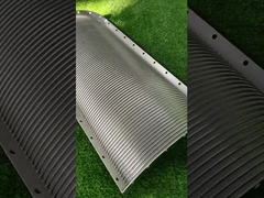 Stainless Steel Wedge Wire Coanda Screen Sieve Bends For Koi Fish Pond