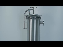 water treatment bag filter housing