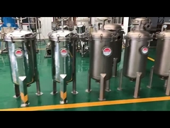 Factory Price Stainless Steel Bag Filter Housing Multi/Single Bag Filter Housing for Water Treatment
