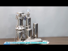 10 Inches Sanitary SS304/316L Cartridge Stainless Steel Filter Housing.