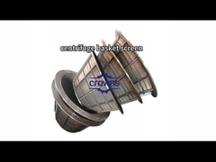 Customized Stainless Steel Centrifuge Basket 150mm Width for Customized