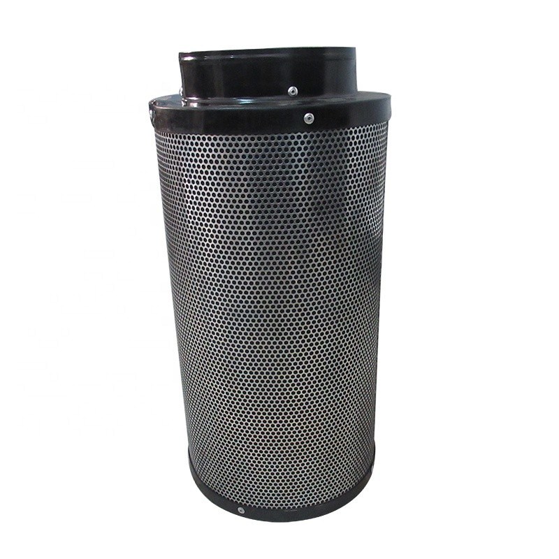 8 Inch Activated Carbon HVAC Filter Media Cartridge Larger Area Air