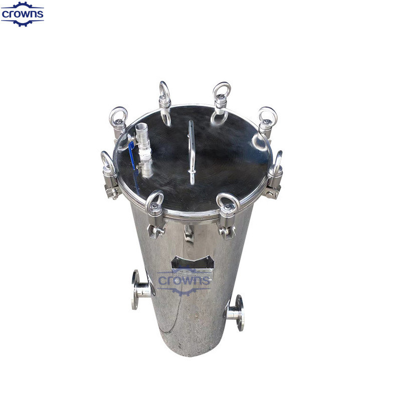 7core 40 Inch Industrial Water Filter Housing High Flow Stainless Steel