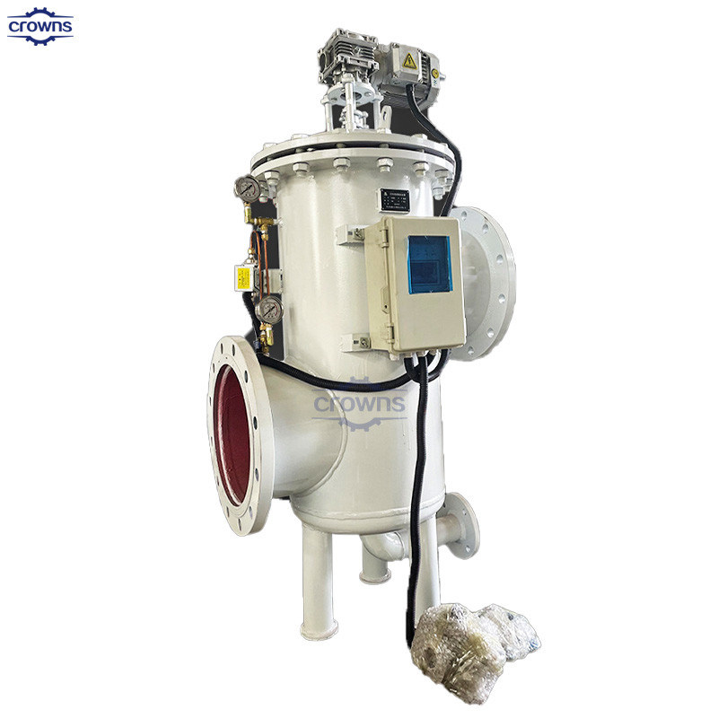 Full auto cleaning brush filter Automatic Back Flush Self Cleaning Filter