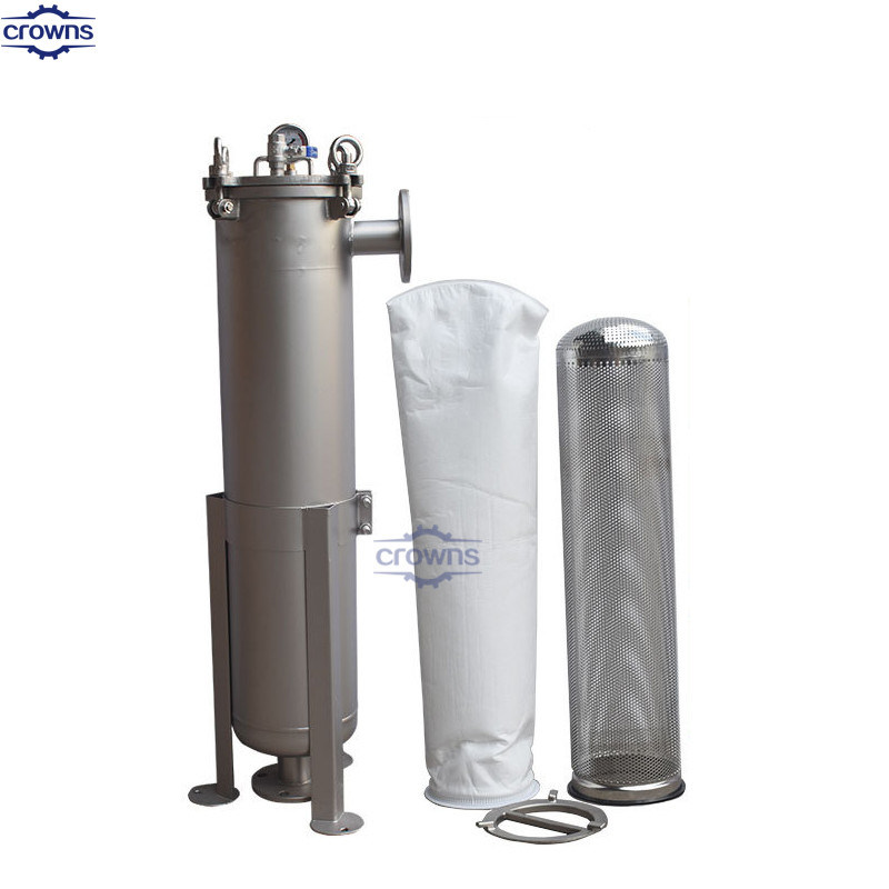 High Flow 20 Inch Cartridge Stainless Steel Filter Bag Filter Housing ...