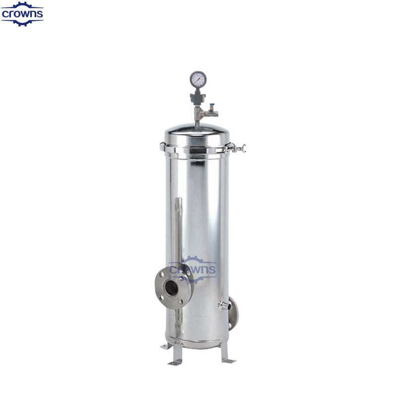 SS316 Multi Cartridge Filter Housing 10 20 Cartridge Water Filter Housing