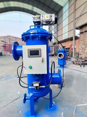 Backwashing Stainless Steel Auto Parts Filter Automatic Sand Filter for ...